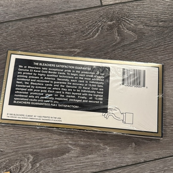 Bleachers Gold Baseball Cards Set - Picture 4 of 5